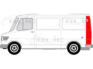 BLIC 6504-03-3545705P stogo statramstis 
 Kėbulas -> Keleivių kabina -> Stogo/durų ramsčiai/rėmai