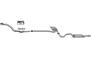 ERNST 010479 išmetimo sistema 
 Išmetimo sistema -> Išmetimo sistema, visa