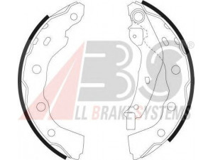A.B.S. 9063 stabdžių trinkelių komplektas 
 Techninės priežiūros dalys -> Papildomas remontas
5320080EC0, 53200-80EC0