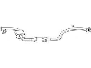 AKS DASIS SG37408 vidurinis duslintuvas