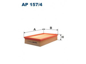 FILTRON AP157/4 oro filtras 
 Filtrai -> Oro filtras
7H0129620, 7H0129620
