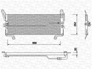 MAGNETI MARELLI 350203113000 kondensatorius, oro kondicionierius 
 Oro kondicionavimas -> Kondensatorius
46431787
