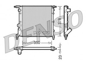 DENSO DRM23005 radiatorius, variklio aušinimas 
 Aušinimo sistema -> Radiatorius/alyvos aušintuvas -> Radiatorius/dalys
7701034768