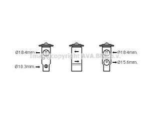 AVA QUALITY COOLING TO1643 išsiplėtimo vožtuvas, oro kondicionavimas 
 Oro kondicionavimas -> Vožtuvai
8851550160