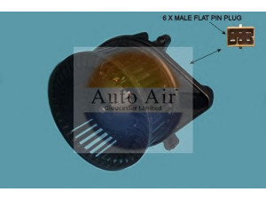AUTO AIR GLOUCESTER 21-0008 vidaus pūtiklis 
 Šildymas / vėdinimas -> Orpūtė/dalys
8E2820021B, 8E2820021E