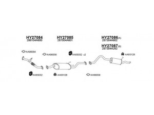 VENEPORTE 270032 išmetimo sistema