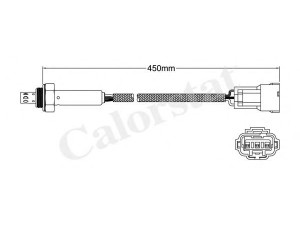 CALORSTAT by Vernet LS130267 lambda jutiklis
22690-AA110