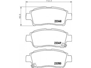 HELLA 8DB 355 017-071 stabdžių trinkelių rinkinys, diskinis stabdys 
 Techninės priežiūros dalys -> Papildomas remontas
0446552052, 0446552070, 0446552130