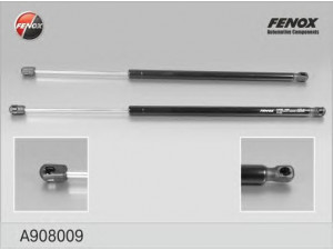 FENOX A908009 dujinė spyruoklė, bagažinė 
 Priedai -> Bagažinė/pakrovimo skyrius
1141159, 1224731, 2S61A406A10AB