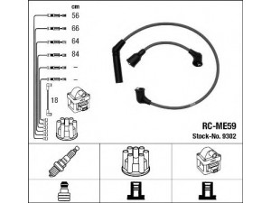NGK 9302 uždegimo laido komplektas 
 Kibirkšties / kaitinamasis uždegimas -> Uždegimo laidai/jungtys
MD 997 328, MD997424