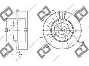 DJ PARTS BD1120 stabdžių diskas 
 Stabdžių sistema -> Diskinis stabdys -> Stabdžių diskas
1244211512