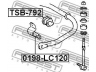 FEBEST 0198-LC120 skersinio stabilizatoriaus įvorių komplektas 
 Ašies montavimas/vairavimo mechanizmas/ratai -> Stabilizatorius/fiksatoriai -> Sklendės
48823-35060