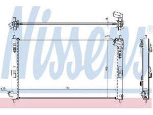 NISSENS 628952 radiatorius, variklio aušinimas 
 Aušinimo sistema -> Radiatorius/alyvos aušintuvas -> Radiatorius/dalys
1330.T2, 1330.V6, 1350A297, MN156092
