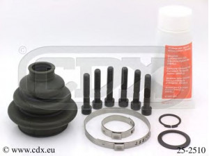 CDX 25-2510 gofruotoji membrana, kardaninis velenas 
 Ratų pavara -> Gofruotoji membrana