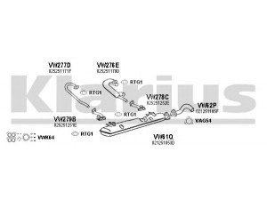KLARIUS 930436U išmetimo sistema 
 Išmetimo sistema -> Išmetimo sistema, visa