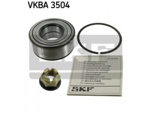 SKF VKBA 3504 rato guolio komplektas 
 Ašies montavimas/vairavimo mechanizmas/ratai -> Rato stebulė/montavimas -> Rato guolis
60 25 370 536, 77 01 469 682, 7700841382