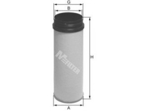 MFILTER A 819 oro filtras 
 Filtrai -> Oro filtras
81084050017