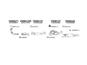 VENEPORTE 800231 išmetimo sistema