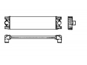 NRF 30837 tarpinis suslėgto oro aušintuvas, kompresorius 
 Variklis -> Oro tiekimas -> Įkrovos agregatas (turbo/superįkrova) -> Tarpinis suslėgto oro aušintuvas
4500847, 9161147, 7701043695, 4500847