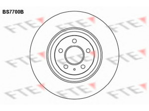 FTE BS7700B stabdžių diskas 
 Dviratė transporto priemonės -> Stabdžių sistema -> Stabdžių diskai / priedai
8K0 615 301 B, 8K0 615 301 E, 8K0 615 301 K