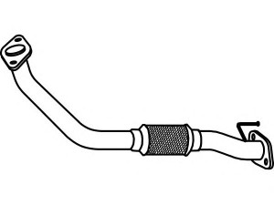 FENNO P3825 išleidimo kolektorius 
 Išmetimo sistema -> Išmetimo vamzdžiai
BM70550, MR571431