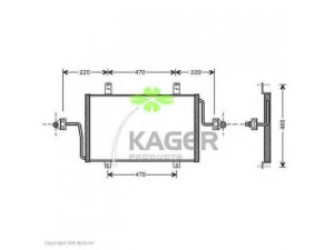 KAGER 94-6102 kondensatorius, oro kondicionierius 
 Oro kondicionavimas -> Kondensatorius
7701044406