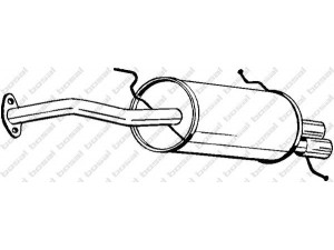 BOSAL 171-685 galinis duslintuvas 
 Išmetimo sistema -> Duslintuvas
BP33-40-100B, BP33-40-100C, BP33-40-100D