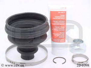 CDX 22-1098 gofruotoji membrana, kardaninis velenas 
 Ratų pavara -> Gofruotoji membrana