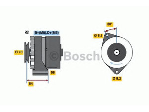 BOSCH 0 986 035 841 kintamosios srovės generatorius 
 Elektros įranga -> Kint. sr. generatorius/dalys -> Kintamosios srovės generatorius
12 31 2 240 875, 12 31 2 241 262