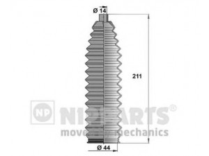 NIPPARTS J2846009 gofruotoji membrana, vairavimas 
 Vairavimas -> Gofruotoji membrana/sandarinimai
45535-87401
