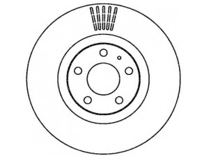 BENDIX 562265BC stabdžių diskas 
 Stabdžių sistema -> Diskinis stabdys -> Stabdžių diskas
4F0615301E