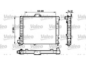 VALEO 732110 radiatorius, variklio aušinimas 
 Aušinimo sistema -> Radiatorius/alyvos aušintuvas -> Radiatorius/dalys
4360327