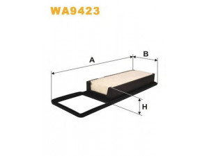 WIX FILTERS WA9423 oro filtras 
 Techninės priežiūros dalys -> Techninės priežiūros intervalai
17220PWA003, 17220PWC000, 17220PWC505HE
