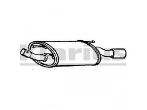 KLARIUS FE826V galinis duslintuvas 
 Išmetimo sistema -> Duslintuvas
1105362, 1145203