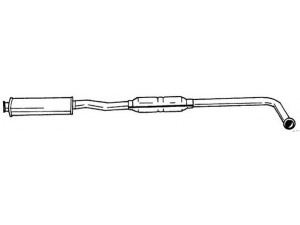 AKS DASIS SG50431 vidurinis duslintuvas 
 Išmetimo sistema -> Duslintuvas
7700797713