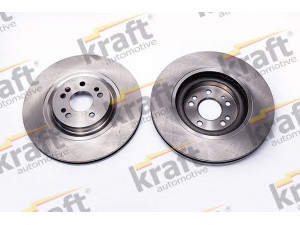 KRAFT AUTOMOTIVE 6041455 stabdžių diskas 
 Dviratė transporto priemonės -> Stabdžių sistema -> Stabdžių diskai / priedai
163 421 03 12, 163 421 05 12