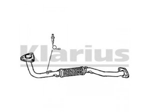 KLARIUS 301201 išleidimo kolektorius 
 Išmetimo sistema -> Išmetimo vamzdžiai
200109F600, 200109F600KE, 200109F600
