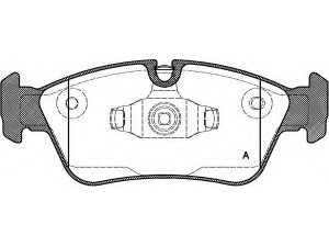 OPEN PARTS BPA0384.60 stabdžių trinkelių rinkinys, diskinis stabdys 
 Techninės priežiūros dalys -> Papildomas remontas
34116767149, 34116769763, 34116769951