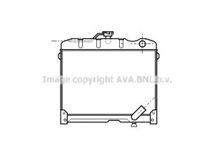AVA QUALITY COOLING MS2141 radiatorius, variklio aušinimas
3095002202, 3095004602