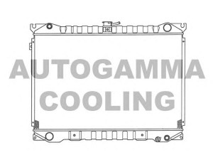 AUTOGAMMA 100611 radiatorius, variklio aušinimas 
 Aušinimo sistema -> Radiatorius/alyvos aušintuvas -> Radiatorius/dalys
21460D4601