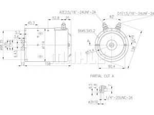 MAHLE ORIGINAL MM 28 elektrovariklis