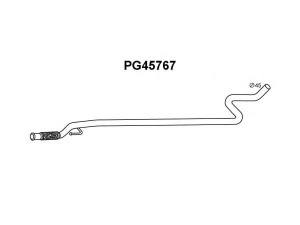 VENEPORTE PG45767 išleidimo kolektorius 
 Išmetimo sistema -> Išmetimo vamzdžiai
1717GP, 1717KF