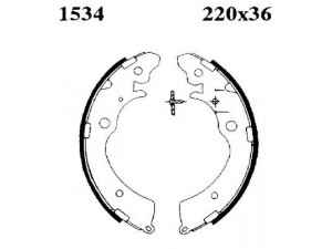BSF 01534 stabdžių trinkelių komplektas 
 Techninės priežiūros dalys -> Papildomas remontas
43053SM4E50, 43153S10A01, 43153S6AJ01