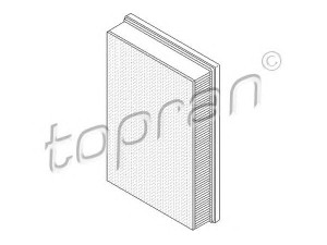 TOPRAN 109 388 oro filtras 
 Techninės priežiūros dalys -> Techninės priežiūros intervalai
1 110 661, YM2X9601AA, 7M3 129 620