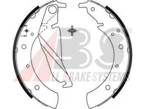 A.B.S. 8803 stabdžių trinkelių komplektas 
 Techninės priežiūros dalys -> Papildomas remontas
34 21 1 120 867, 34 21 1 120 868