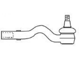 FRAP 2574 skersinės vairo trauklės galas 
 Vairavimas -> Vairo mechanizmo sujungimai
2033301903, 2033302303, 2033303903