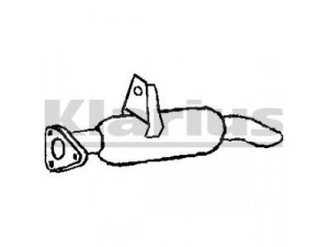 KLARIUS CL197T galinis duslintuvas 
 Išmetimo sistema -> Duslintuvas
MB939561, MB939651, MR239652