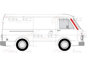 BLIC 6504-03-9560224P stogo statramstis 
 Kėbulas -> Keleivių kabina -> Stogo/durų ramsčiai/rėmai