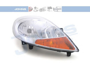 JOHNS 55 81 10-2 priekinis žibintas 
 Kėbulas -> Priekinis žibintas/dalys -> Priekinis žibintas/įterp.
26010 00Q0E, 8200 701 353