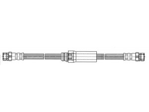 KAWE 512564 stabdžių žarnelė